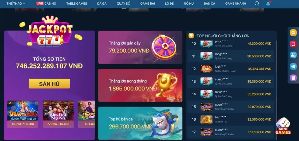 Ưu đãi nạp đầu 3win